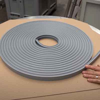 Production Série de profilé élastomère sur mesure